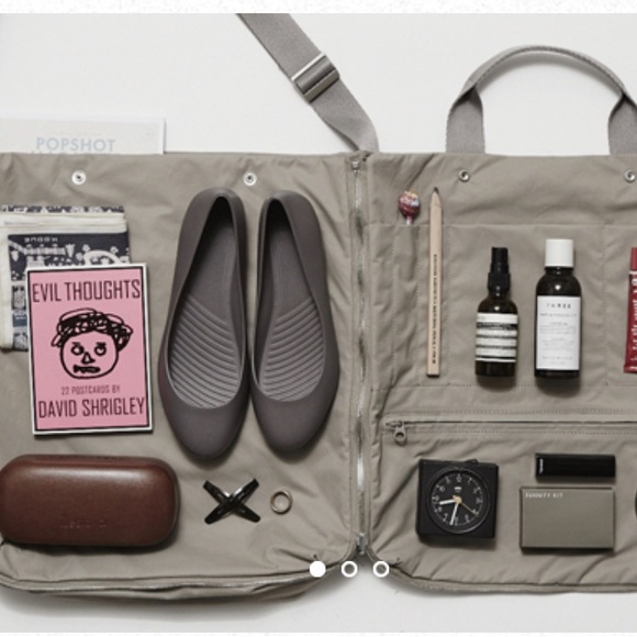 JOH & CO Ed Bag Duplex Vermillion-Orange - Picture 7 of 11